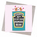 Happy 30th To My Fave Human Bean Birthday Card - Hi Society