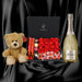 Lindt Lindor Ultimate Gift Hamper With Red Roses - Teddy