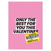 Reduced Sticker Valentines Card - Greeting & Note Cards