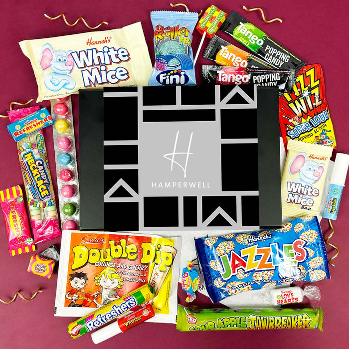 Retro Candy Letterbox Gift Hamper - Signature