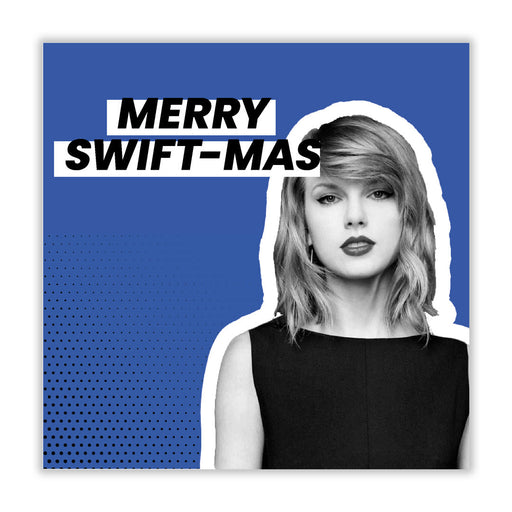 Taylor Swift | Merry Swift-Mas Christmas Card - Greeting &