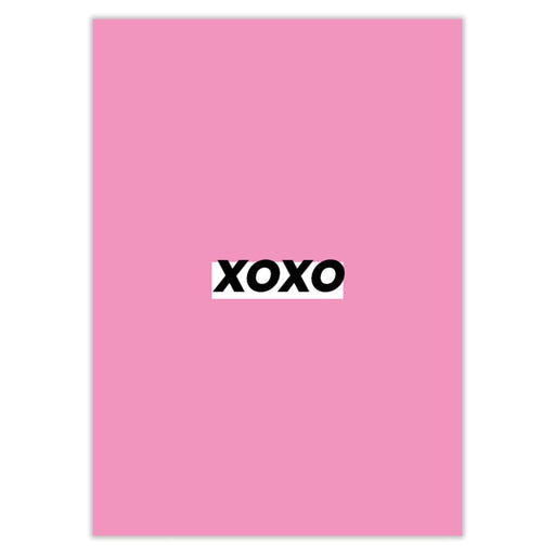 XOXO Valentines Card - Greeting & Note Cards
