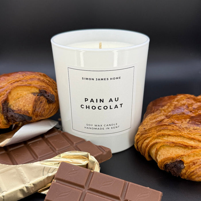 Pain au Chocolat Candle - Handmade Soy Wax
