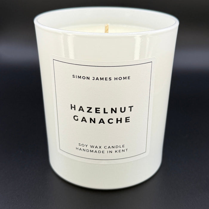 Hazelnut Ganache Candle - Handmade Soy Wax