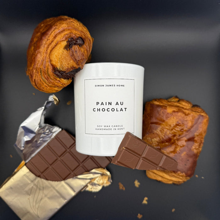 Pain au Chocolat Candle - Handmade Soy Wax