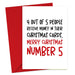 4 Out Of 5 People Get Money Christmas Card - Greeting & Note
