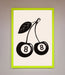 8 Ball Cherries Framed Wall Art - Hi Society