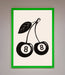 8 Ball Cherries Framed Wall Art - Hi Society