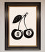 8 Ball Cherries Framed Wall Art - Hi Society