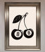 8 Ball Cherries Framed Wall Art - Hi Society