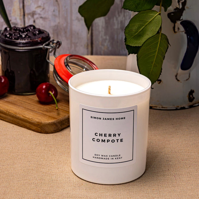 Cherry Compote Candle - Handmade Soy Wax
