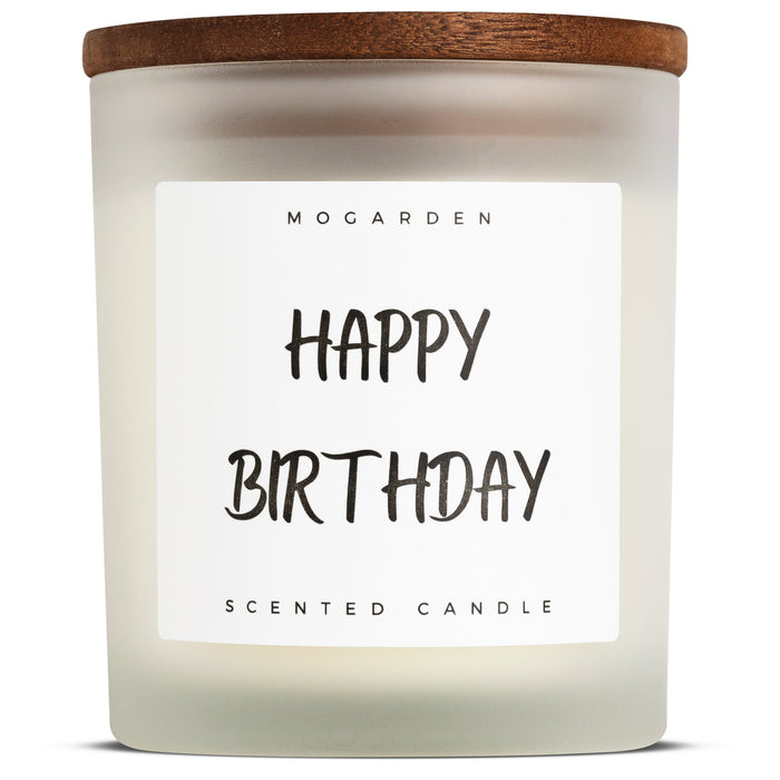 Birthday Candle - Luxury Vanilla Soy 220g | Birthday Gift