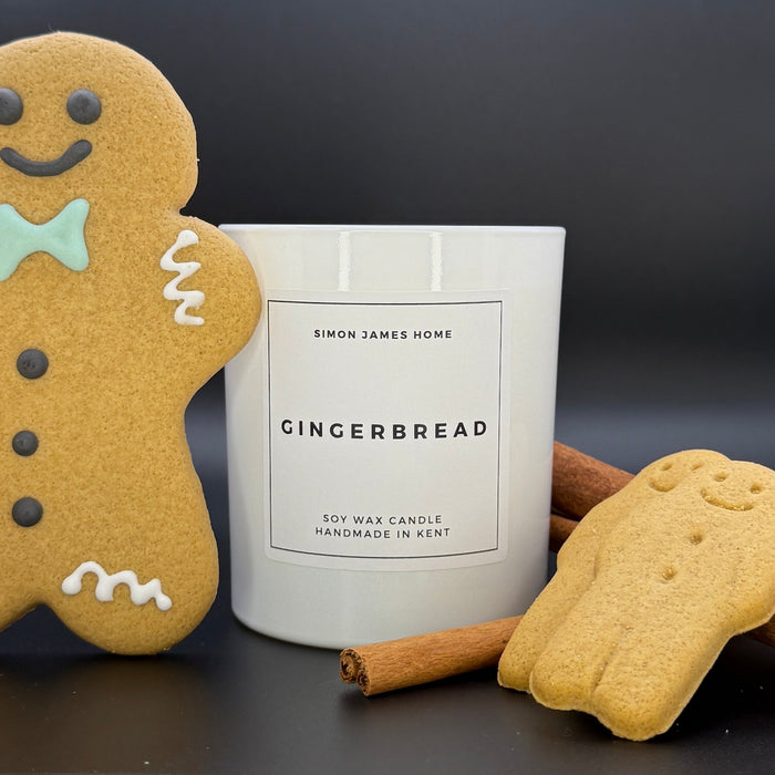 Gingerbread Candle - Handmade Soy Wax