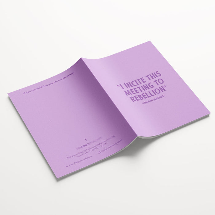 Feminist Quotes Notebooks (3 Pack)