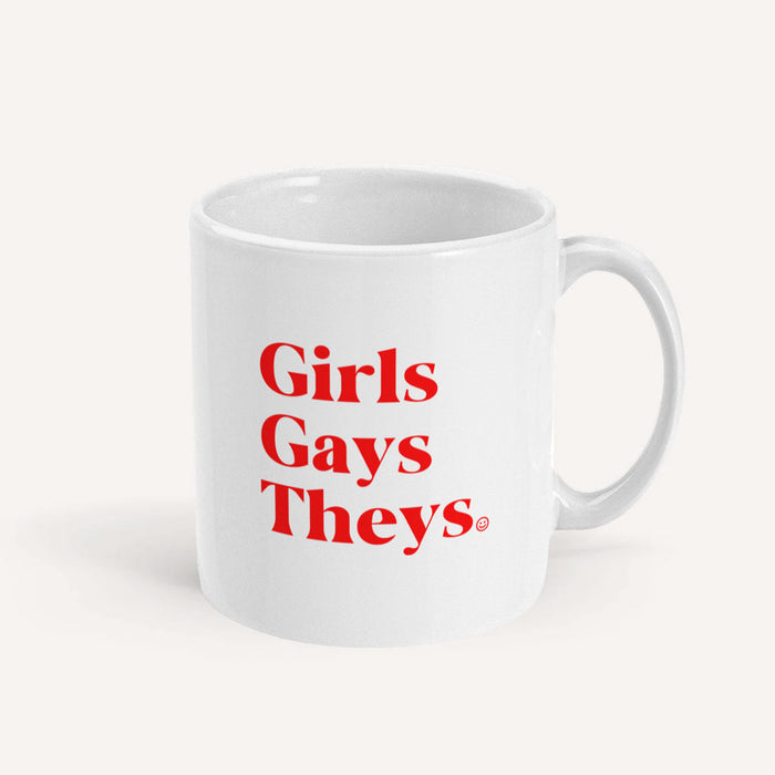 Girls Gays Theys Mug