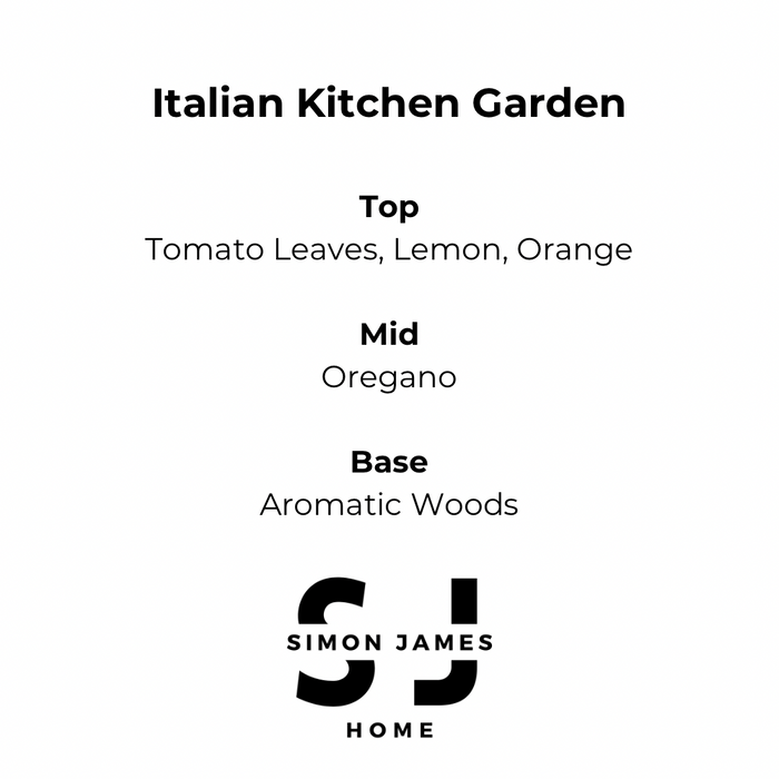 Italian Kitchen Garden Candle - Handmade Soy Wax