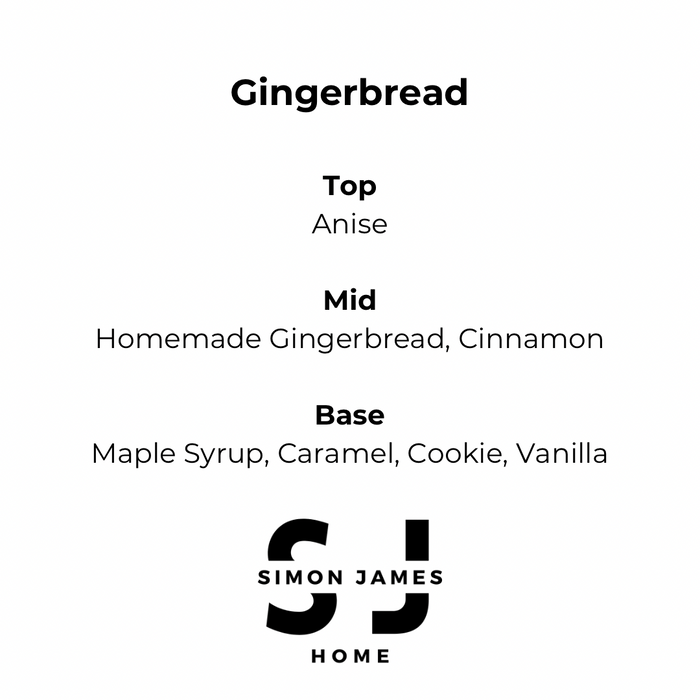 Gingerbread Candle - Handmade Soy Wax