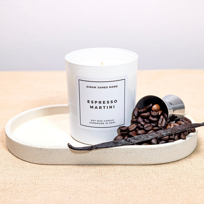 Espresso Martini Candle - Handmade Soy Wax Coffee Candle
