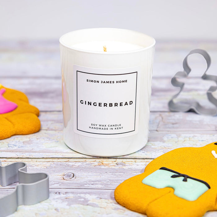 Gingerbread Candle - Handmade Soy Wax