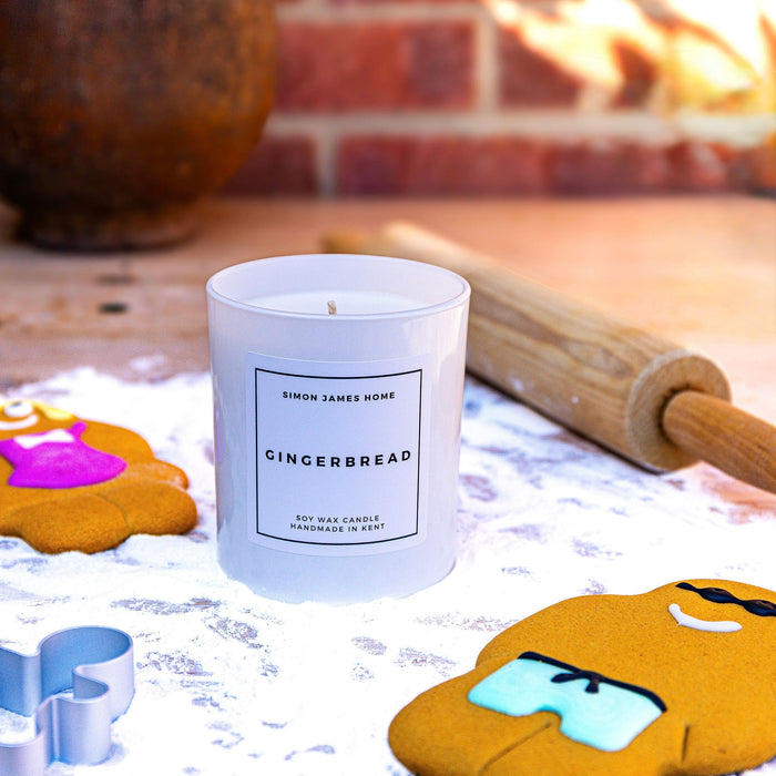 Gingerbread Candle - Handmade Soy Wax