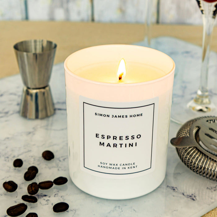 Espresso Martini Candle - Handmade Soy Wax Coffee Candle