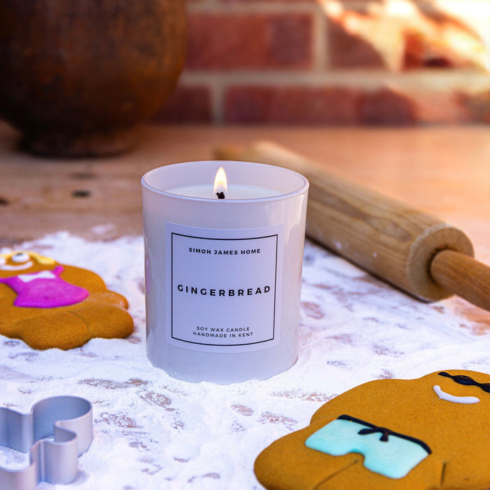 Gingerbread Candle - Handmade Soy Wax