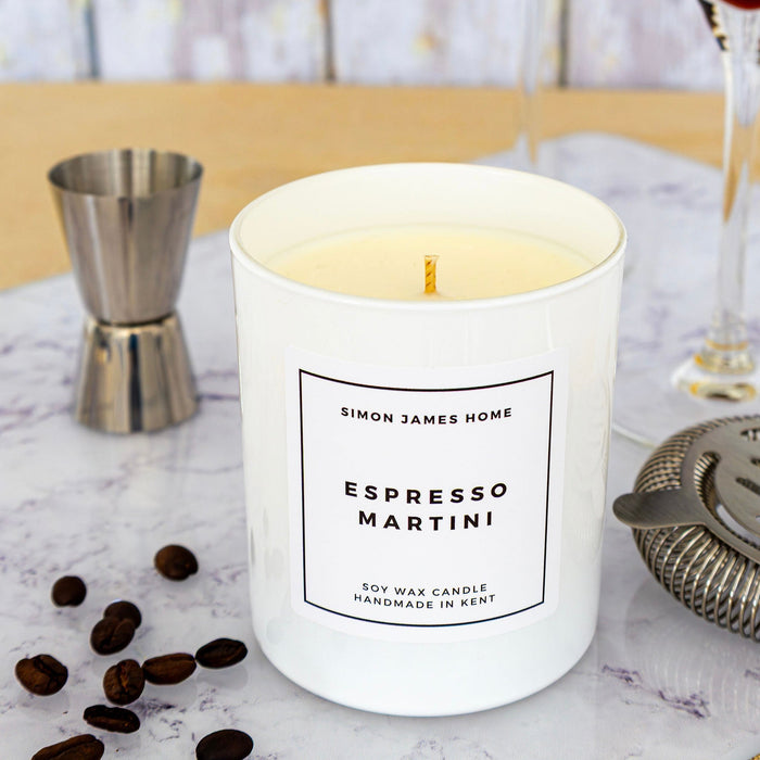 Espresso Martini Candle - Handmade Soy Wax Coffee Candle
