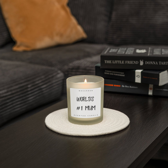 Mum Candle Gift, Mum Birthday Gifts, Mother Candle Gift, Luxury Vanilla Scented Candle Natural Soy 220g