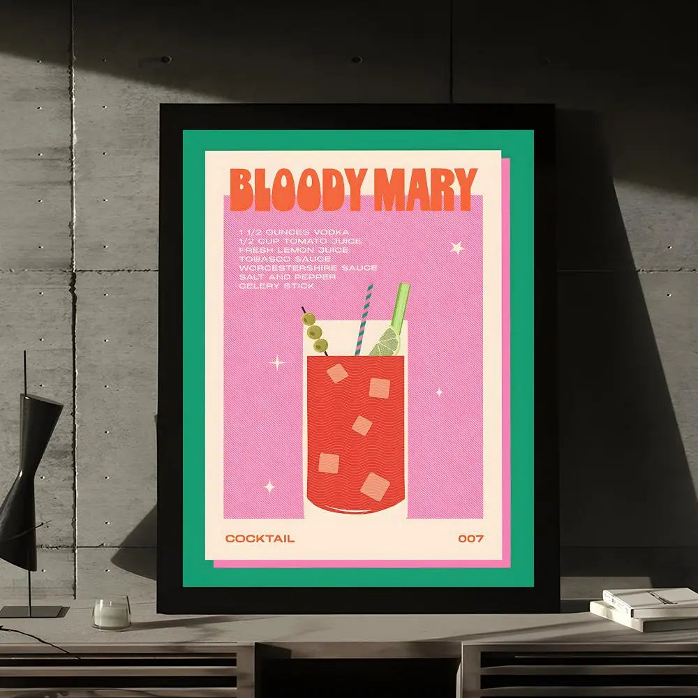 Sunset Aperol Spritz Print