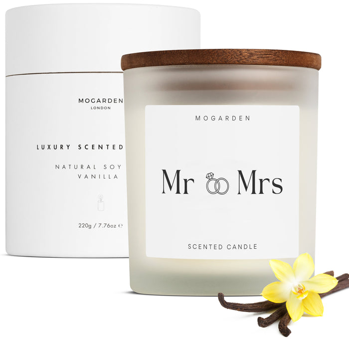 Wedding Candle - Luxury Vanilla Soy 220g | Wedding Gift