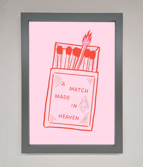 A Match Made In Heaven Framed Wall Art - Hi Society