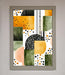 Abstract Shapes Colours Framed Wall Art - Hi Society