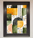 Abstract Shapes Colours Framed Wall Art - Hi Society