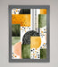 Abstract Shapes Colours Framed Wall Art - Hi Society