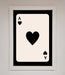 Ace Of Hearts Framed Poster - Hi Society