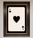 Ace Of Hearts Framed Poster - Hi Society