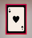 Ace Of Hearts Framed Poster - Hi Society