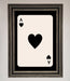 Ace Of Hearts Framed Poster - Hi Society