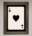 Ace Of Hearts Framed Poster - Hi Society