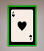 Ace Of Hearts Framed Poster - Hi Society