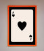 Ace Of Hearts Framed Poster - Hi Society