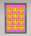 Acid Smile Faces Framed Poster - Hi Society