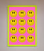 Acid Smile Faces Framed Poster - Hi Society