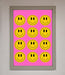 Acid Smile Faces Framed Poster - Hi Society