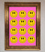 Acid Smile Faces Framed Poster - Hi Society