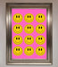 Acid Smile Faces Framed Poster - Hi Society
