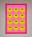Acid Smile Faces Framed Poster - Hi Society