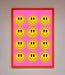 Acid Smile Faces Framed Poster - Hi Society