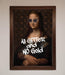 All Glitter No Gold Mona Lisa Framed Print - Hi Society