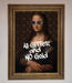 All Glitter No Gold Mona Lisa Framed Print - Hi Society